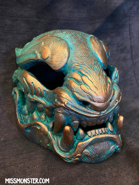 ORNATE PANTHER- FAUX COPPER PATINA