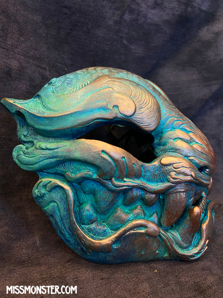 ORNATE PANTHER- FAUX COPPER PATINA