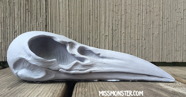 CROW CREATURE CAST SKULL