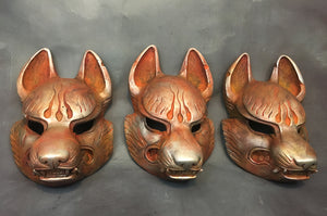 FOX MASK- WASTELAND RUST