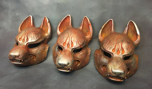 FOX MASK- WASTELAND RUST