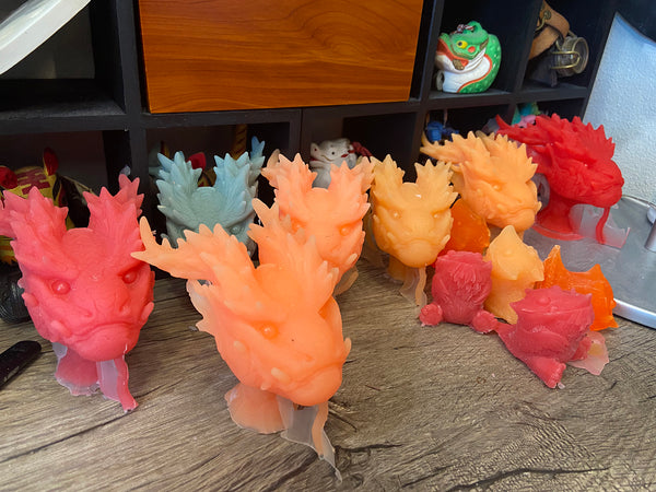 DRAGON DOLL HEAD BLANK- PATREON