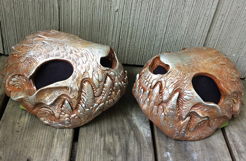 HATE WRAITH- READY TO WEAR FINISHED MASK "RUSTED CHROME"