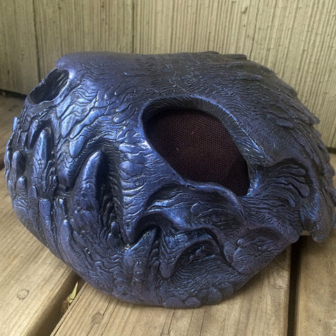 HATE WRAITH MASK- BLUE WITH BLACK OUT EYES