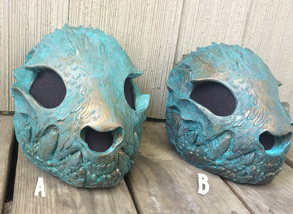 HATE WRAITH MASK- COPPER PATINA