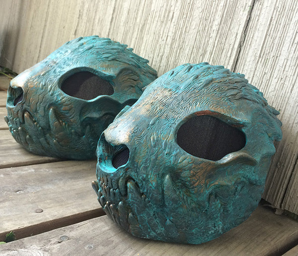 HATE WRAITH MASK- COPPER PATINA