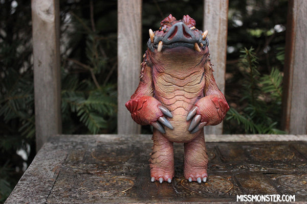 CUSTOM LISTING- HAWGMAW CAST TOY- PAINTED , ONE OF A KIND- STRIPE