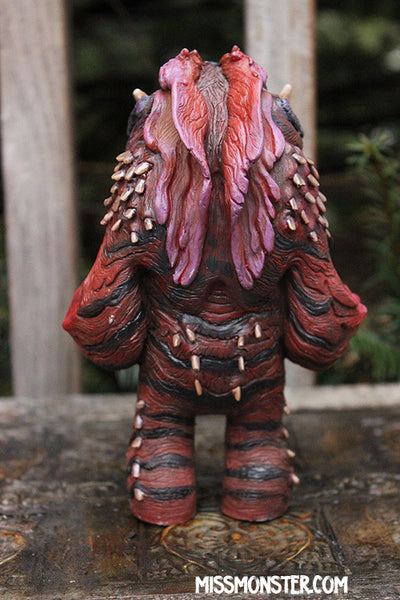 CUSTOM LISTING- HAWGMAW CAST TOY- PAINTED , ONE OF A KIND- STRIPE