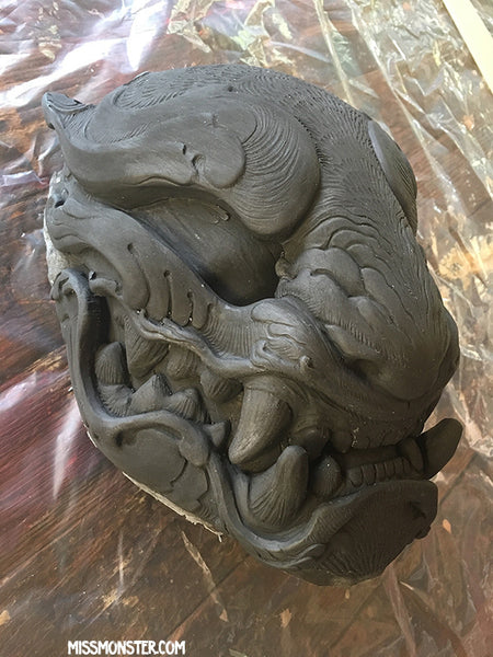 CUSTOM LISTING !!!!! PANTHER MASK BLANK PRE-ORDER- ONYX EDITION  ** 3-8 WEEK WAIT**