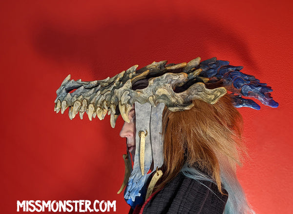 BONE DRAGON HEADDRESS