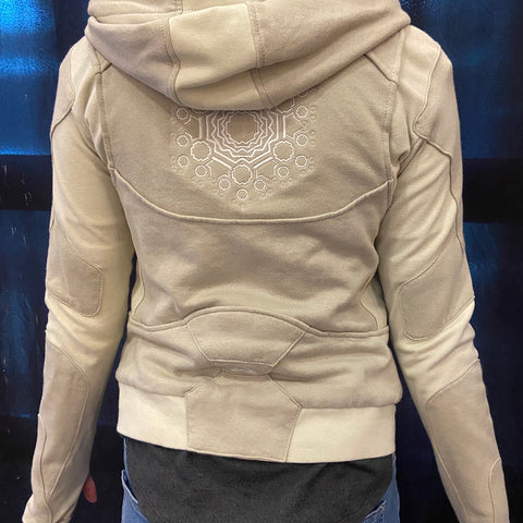 CLOTHING SALE- BUDDHAFUL FREQUENCY HOODIE WOMENS MEDIUM