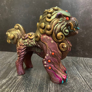 SPICY METALLIC FOO DOG BLEP CAST FIGURE