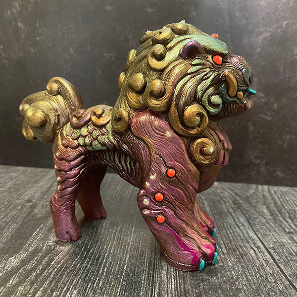 SPICY METALLIC FOO DOG BLEP CAST FIGURE