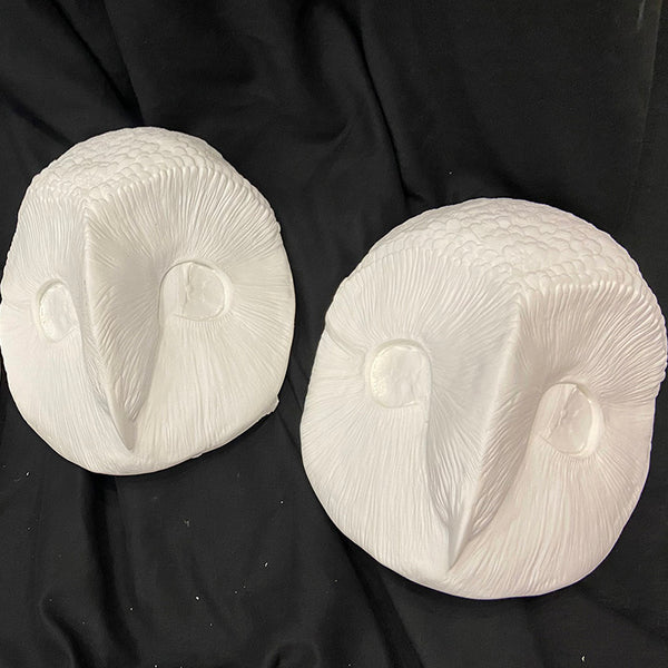 BARN OWL MASK BLANK- READY TO SHIP