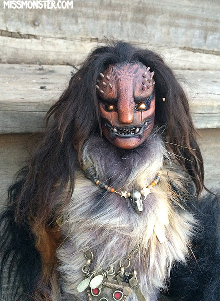 ALMACH THE MANTICORE- OOAK ORIGINAL HANDMADE DOLL