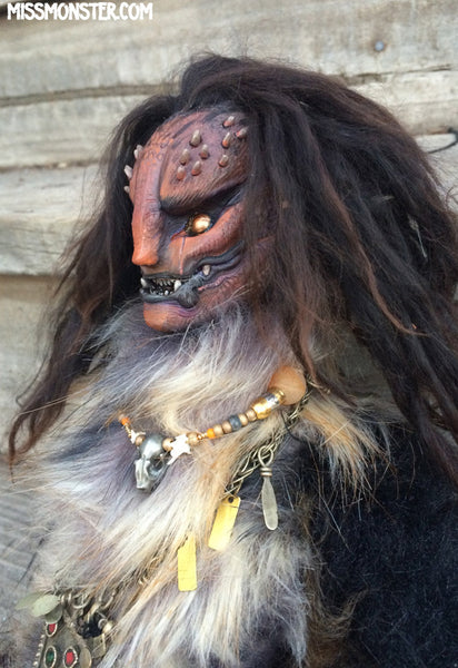 ALMACH THE MANTICORE- OOAK ORIGINAL HANDMADE DOLL