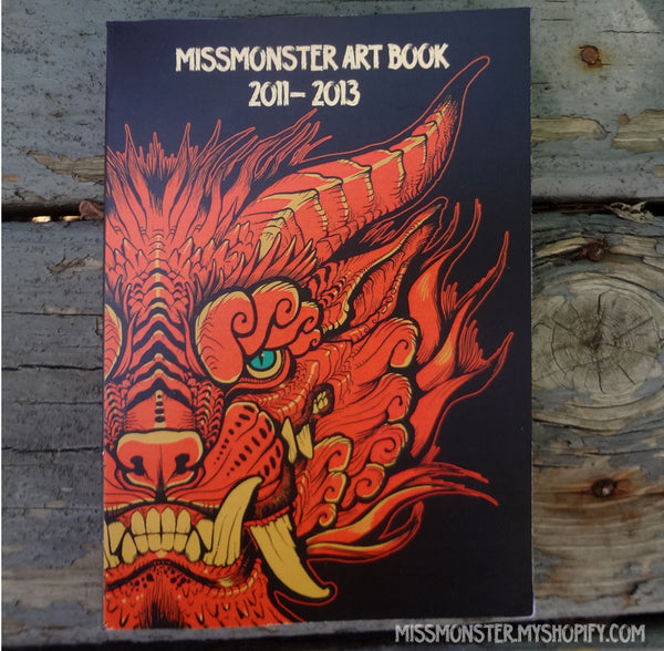 SIGNED + SKETCH MISSMONSTER ARTBOOK 2013
