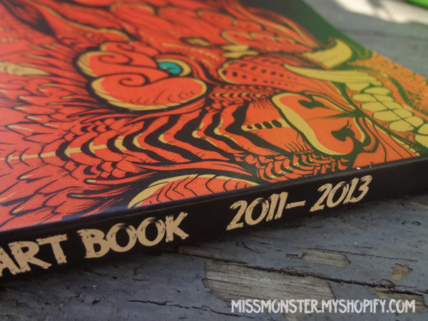 SIGNED + SKETCH MISSMONSTER ARTBOOK 2013