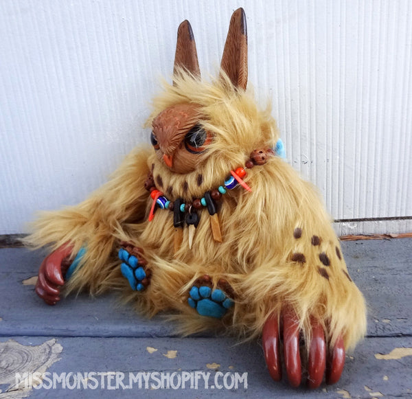 FINKLE THE BABY OWLBEAR DOLL CUSTOM LISTING