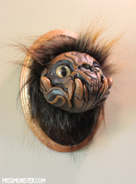 BARK GNAWER- OOAK WALL SCULPTURE