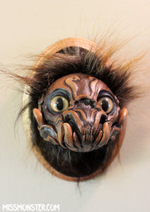 BARK GNAWER- OOAK WALL SCULPTURE