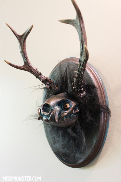 BRONZE CLACKER- OOAK WALL SCULPTURE