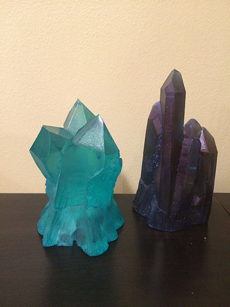 CUSTOM LISTING- ERNESTO- TWO CRYSTALS