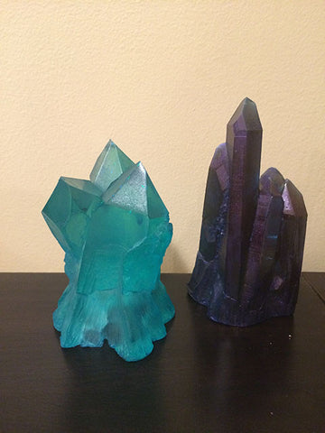 CUSTOM LISTING- ERNESTO- TWO CRYSTALS