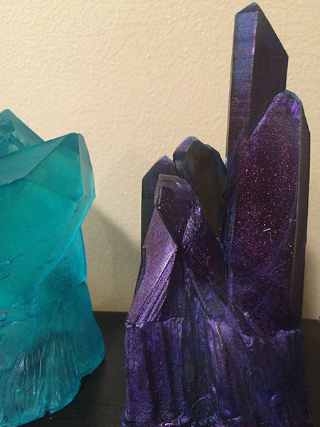 CUSTOM LISTING- ERNESTO- TWO CRYSTALS