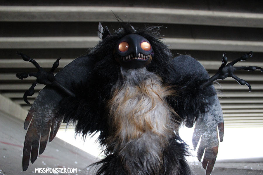 OWLMAN OF CORNWALL OOAK DOLL- ELWYN