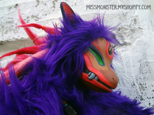 ORIGINAL ART DOLL- GAKI THE FOX DEMON