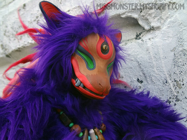 ORIGINAL ART DOLL- GAKI THE FOX DEMON