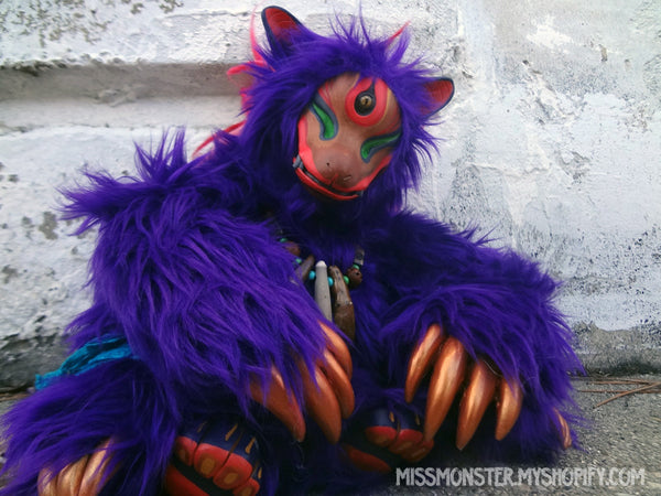 ORIGINAL ART DOLL- GAKI THE FOX DEMON