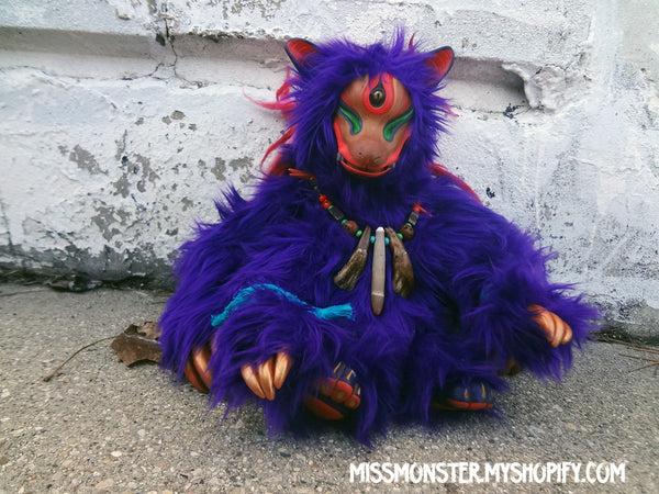 ORIGINAL ART DOLL- GAKI THE FOX DEMON