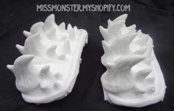 BLANK RAW CAST SPIKED HAND GUARDS