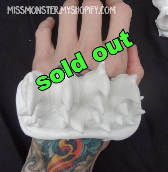 BLANK RAW CAST SPIKED HAND GUARDS