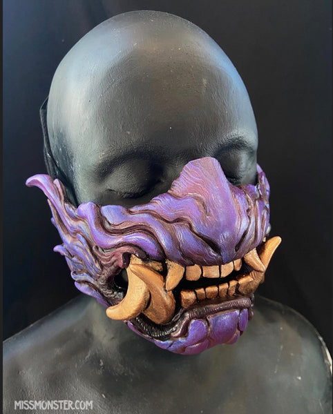 SNARL HALF MASK BLANK- *** PRE-ORDER! WILL NOT SHIP FOR 4-8 WEEKS***
