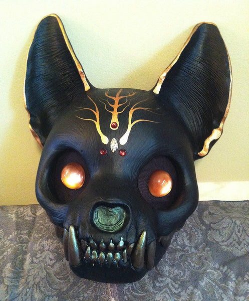 RESERVED-FINISHED READY TO WEAR CAT SKULL MASK