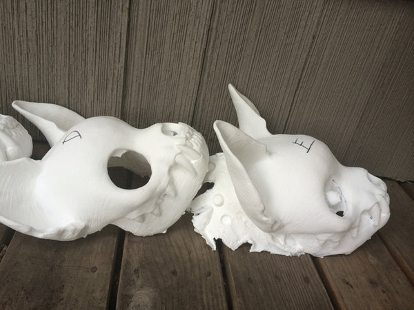 CAT SKULL MISCAST MASK