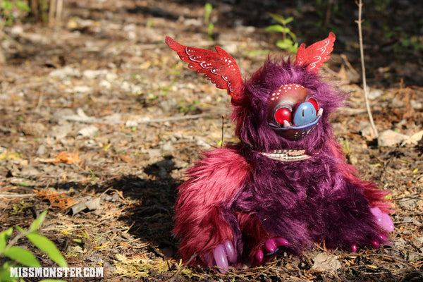 PLUNKUS THE PORKBAT OOAK DOLL