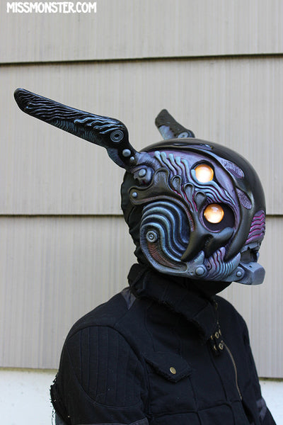 SERAPHIM HELMET- OOAK WITH EARS