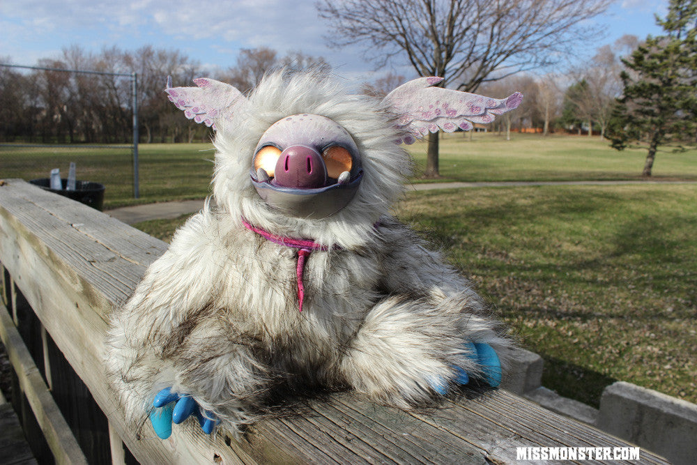 TEASEL THE PORKBAT OOAK DOLL