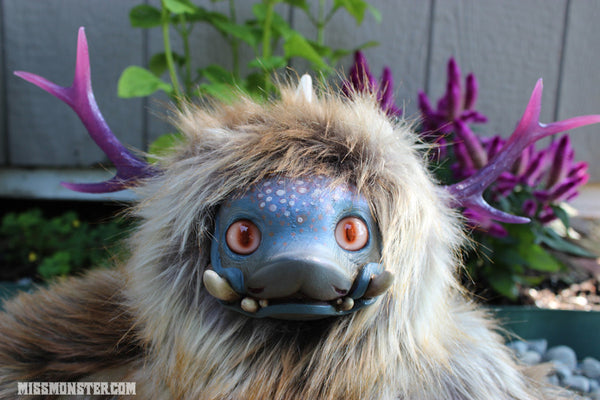 TURNIP THE HOG NOSE IMP- OOAK DOLL