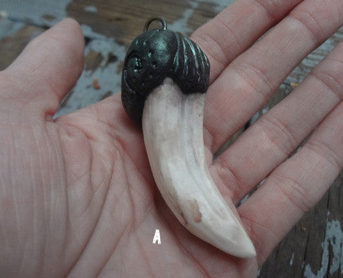 BOAR TUSK OOAK PENDANT