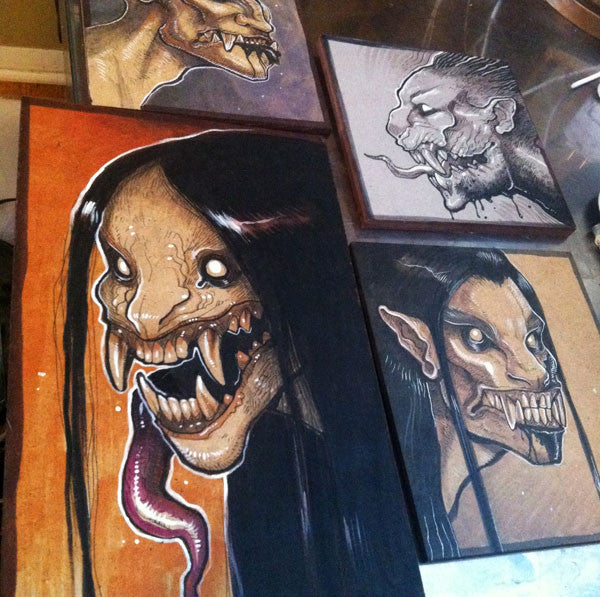VAMPIRES - ORIGINAL ART